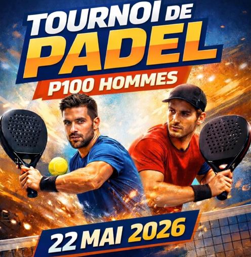 Tournoi Officiel de Padel – P100 Hommes à Sartrouville