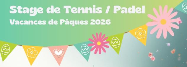 Stage avril 2026 titre